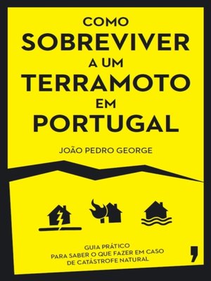 cover image of Como sobreviver a um terramoto em Portugal